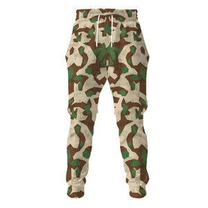 Multicolor Splinter Camouflage Pattern Fabric for Cosplay, Costume, Military Gear MNP022CS
