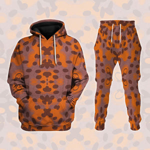 German Plane Tree Autumn Camo Fabric, Cosplay Material, Costume Design MNP058CS