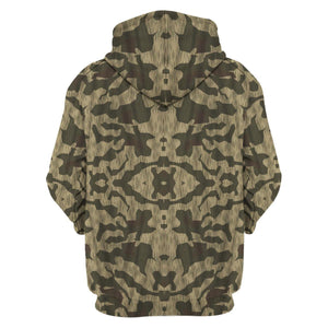 Splinter B Luftwaffe Splinter Pattern German World War Camouflage Fabric for Cosplay, Costume MNP036CS