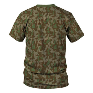 German World War Two Luftwaffe Camo Jacket, Costume, Cosplay Shirt MNP009CS