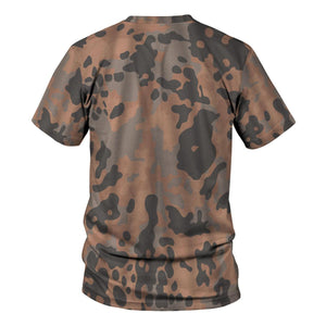 Oak Leaf A World War Two German Camouflage Pattern, Cosplay, Costume Accessory MNP034CS