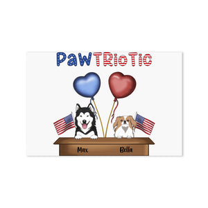 Pawtriotic - Personalized Dog Poster