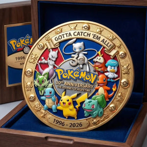30 Years of Catching Them All – Limited Edition - Commemorative Coin - MNPS02CC