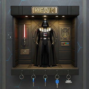 Galactic Hero - Personalized Acrylic Key Hanger - MNPS02KH