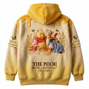 Honey Bear 100th Anniversary - Personalized Mouse All Over Shirt - MNPS0102