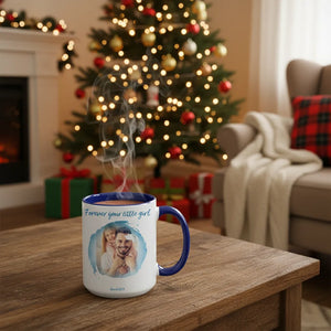 Forever your little girl - Personalized Dad Mug