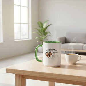 The Day I Found - Personalized Anniversary Mug
