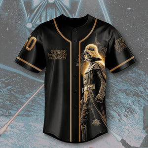 Galactic Saga Celebrate 50th Anniversary - Personalized Baseball Jersey - MNPS0310NL