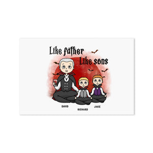 Like Father Like Sons - Personalized Dad Poster