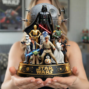 The Galactic Legacy - Personalized The Force Acrylic Plaque - MNPS01AP