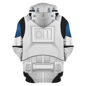 501st Clone Trooper Costume Hoodie Sweatshirt T-Shirt Sweatpants – MNP204CSSTW