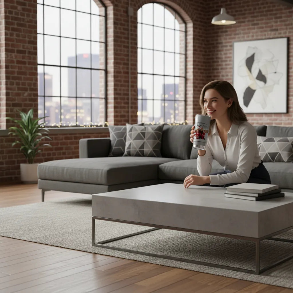 Our first christmas as a family - Personalized Family Tumbler