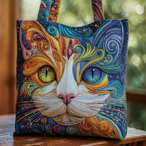 The Mystic Cat Quilted Tote 2421