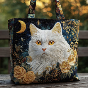 The Elegant Meow Tote Bag