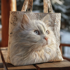 The Elegant Meow Tote Bag