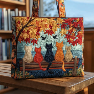 The Autumn Cat Tote Bag