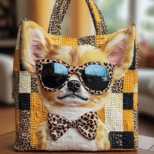 The Chic Chihuahua Quilted Tote