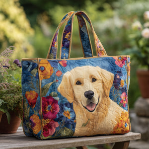 Golden Retriever Dog Tote Bag
