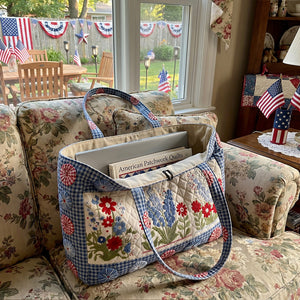 The Heartland Harmony Quilted Classic Tote