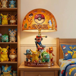 Monster Trainer Celebrate 30th Anniversary - Personalized Monster Trainer Acrylic LED Night Light - MNPS0302AP