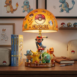 Monster Trainer Celebrate 30th Anniversary - Personalized Monster Trainer Acrylic LED Night Light - MNPS0302AP