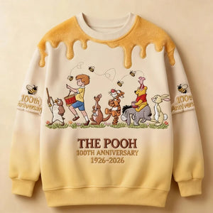 Honey Bear Celebrate Our 100th Anniversary With Friends - Personalized Mouse All Over Shirt - MNPS0111