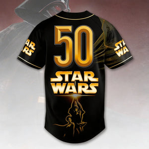 Galactic Saga 50th Anniversary - Personalized Baseball Jersey - MNPS0313NL
