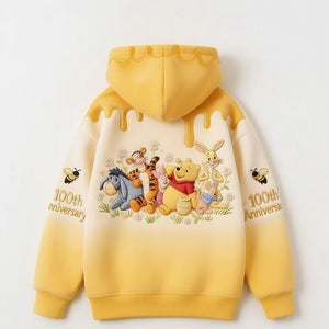 Honey Bear Celebrating A Century Of Friendship - Personalized Mouse All Over Shirt - MNPS0108