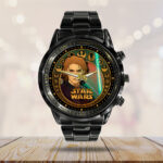 Star Wars Black Stainless Steel Watch – MNPST1106