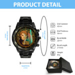 Star Wars Black Stainless Steel Watch – MNPST1106