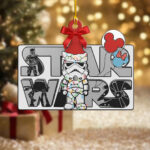 6PCS Star Wars Custom Shape 2-Side Printed Acrylic Ornament – MNPST0567