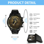 Star Wars Black Stainless Steel Watch – MNPST0385