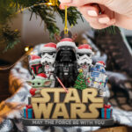 Star Wars x Christmas Custom Shape 2-sided Acrylic Ornament – MNPST0954