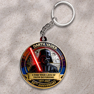 Star Wars 50th Anniversary Custom Shape 2-sided Keychain – MNPST0141