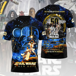 Star Wars 50th Anniversary 2027 3D Apparel – MNPST0051