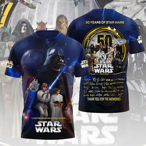Star Wars 50th Anniversary 2027 3D Apparel – MNPST0069