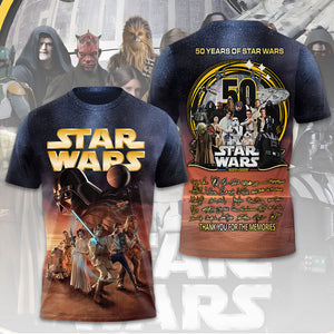 Star Wars 50th Anniversary 2027 3D Apparel – MNPST0017