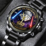 Star Wars 50th Anniversary 2027 Black Stainless Steel Watch – MNPST0282