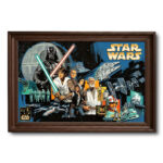 Star Wars 50th Anniversary 2027 Rectangle Canvas With Inner Frame – MNPST0015