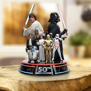 Star Wars 50th Anniversary Custom Shape Acrylic Plaque – MNPST0104