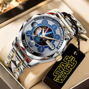 Star Wars 50th Anniversary Alloy Luxury Quartz Watch – MNPST0233
