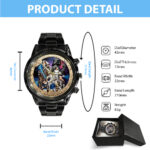Star Wars 50th Anniversary Black Stainless Steel Watch – MNPST0116