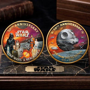 Star Wars 50th Anniversary Commemorative Coin – MNPST0091