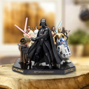 Star Wars 50th Anniversary Custom Shape Acrylic Plaque – MNPST0128
