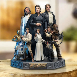 Star Wars 50th Anniversary Custom Shape Acrylic Plaque – MNPST0106