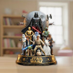 Star Wars 50th Anniversary Custom Shape Acrylic Plaque – MNPST0067