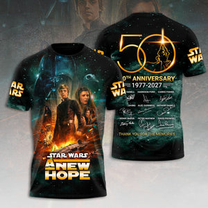 Star Wars 50th Anniversary 3D Apparel – MNPST0520