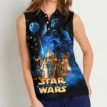 Star Wars 50th Anniversary Women Sleeveless Polo Shirt – MNPST0158