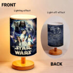 Star Wars 50th Anniversary Wooden Base Fabric Lamp – MNPST0918