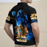 Star Wars 50th Anniversary Zip Polo Shirt – MNPST0215